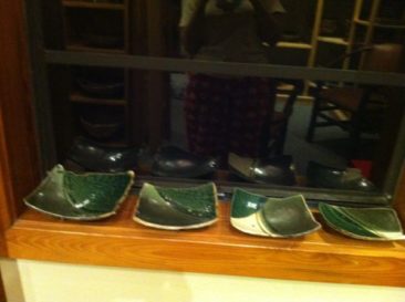 Four Salt-Fired Plates